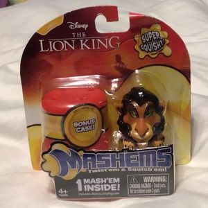 Disney The Lion King Scar MASHEMS with bonus case